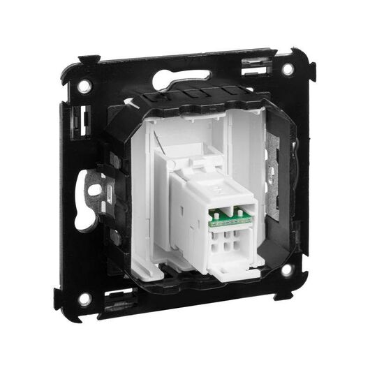 Розетка компьютерная 1-м СП Avanti "Белое облако" RJ45 кат.5E DKC 4400463, изображение 5 • Купить по низкой цене в интернет-магазине СМЭК