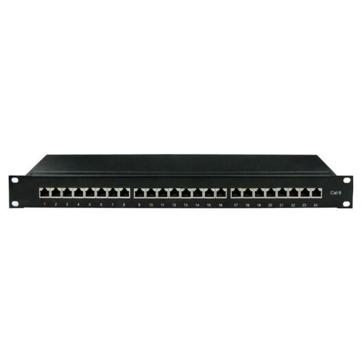 Патч-панель 19дюйм 1U CAT6 24 порта RJ45 экранир. DKC RN6PPF241 • Купить по низкой цене в интернет-магазине СМЭК