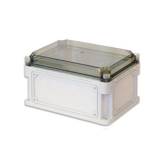 Корпус 300х150х160мм IP67 с прозр. крышкой 35мм с фланцами пластик. DKC 531311 • Купить по низкой цене в интернет-магазине СМЭК