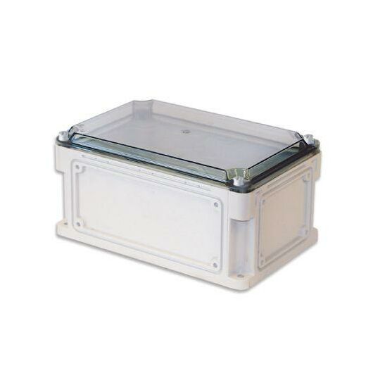Корпус 300х200х146мм IP67 с прозр. крышкой 21мм с фланцами пластик. DKC 532211 • Купить по низкой цене в интернет-магазине СМЭК