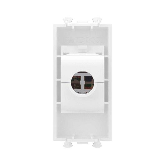 Розетка компьютерная 1мод. Avanti "Белое облако" RJ45 кат.5E без шторок модульная механизм DKC 4400661 • Купить по низкой цене в интернет-магазине СМЭК