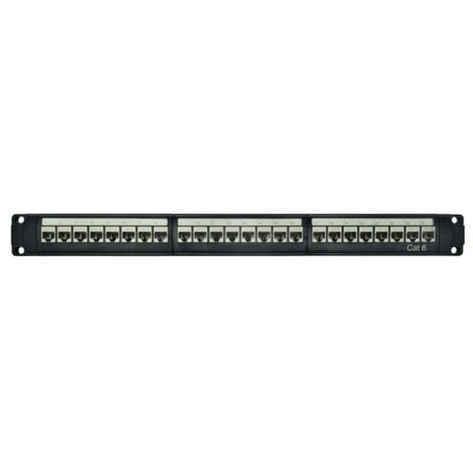 Патч-панель модульная 19дюйм 1U CAT6 24 порта RJ45 экранир. DKC RN6PPF24 • Купить по низкой цене в интернет-магазине СМЭК