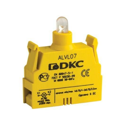 Блок ламповый со светодиод. 12В DKC ALVL12 • Купить по низкой цене в интернет-магазине СМЭК