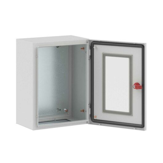 Корпус ST 400х300х200мм с прозр. дверью и монтажн. панелью DKC R5STX0432 • Купить по низкой цене в интернет-магазине СМЭК
