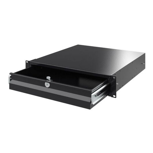 Ящик выдвижной с ключом RAL9005 DKC R5ITCPD2HEB, изображение 2 • Купить по низкой цене в интернет-магазине СМЭК
