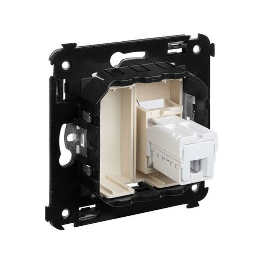 Розетка телефонная 1-м СП Avanti "Ванильная дымка" RJ12 DKC 4405313, изображение 5 • Купить по низкой цене в интернет-магазине СМЭК