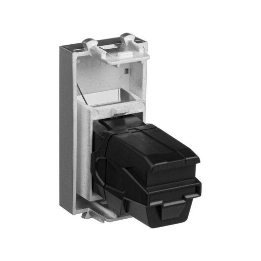 Розетка HDMI 1мод. Avanti "Закаленная сталь" тип А-А модульная DKC 4404251, изображение 5 • Купить по низкой цене в интернет-магазине СМЭК