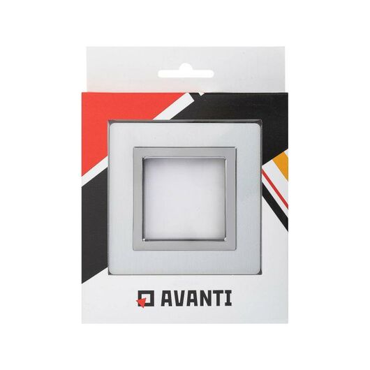 Рамка 2мод. Avanti алюм. сер. DKC 4404832, изображение 4 • Купить по низкой цене в интернет-магазине СМЭК