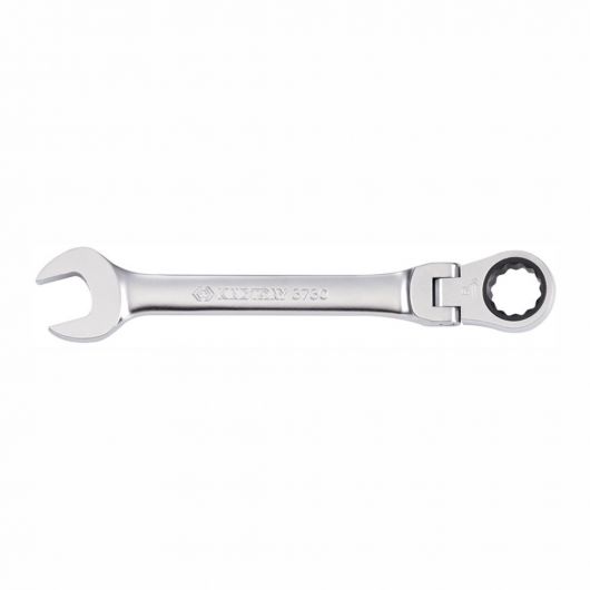 KING TONY Ключ трещоточный комбинированный с шарниром 13 мм • Купить по низкой цене в интернет-магазине СМЭК