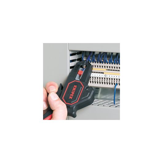 Стриппер автоматический, зачистка: Ø 0.2 - 6 мм (AWG 24 - 10), рез кабеля: 2.5 мм², L-195 мм, держат, изображение 4 • Купить по низкой цене в интернет-магазине СМЭК