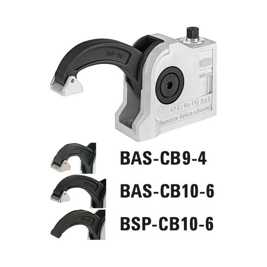 Зажим BAS-CB compact, крепежное отверстие сквозное BAS-CB10-6 • Купить по низкой цене в интернет-магазине СМЭК