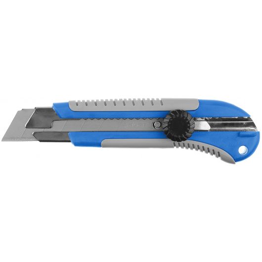 Нож с сегментированным лезвием ЗУБР Про-25А 25 мм 09175 • Купить по низкой цене в интернет-магазине СМЭК