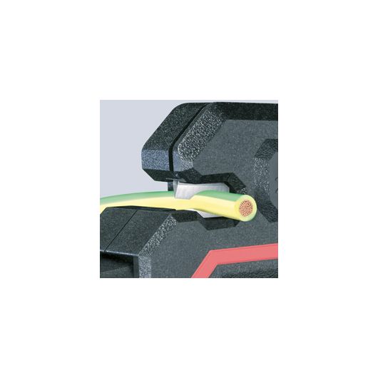 Стриппер автоматический, зачистка: Ø 0.2 - 6 мм (AWG 24 - 10), рез кабеля: 2.5 мм², L-195 мм, держат, изображение 3 • Купить по низкой цене в интернет-магазине СМЭК