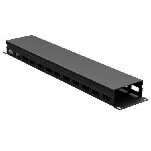 Органайзер кабельный 19дюйм с крышкой 2U глубина 40 мм RAL9005 DKC R5CP1942HEB • Купить по низкой цене в интернет-магазине СМЭК