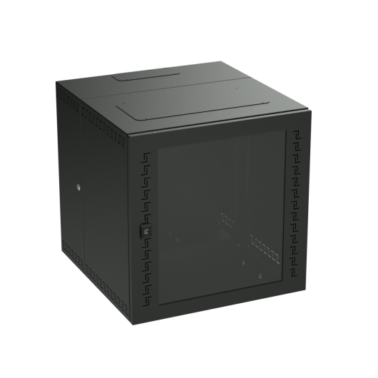 Шкаф телекоммуникационный навесной 20U (1000х600х650) дверь стекло RAL9005 DKC R5STI2065GSB • Купить по низкой цене в интернет-магазине СМЭК