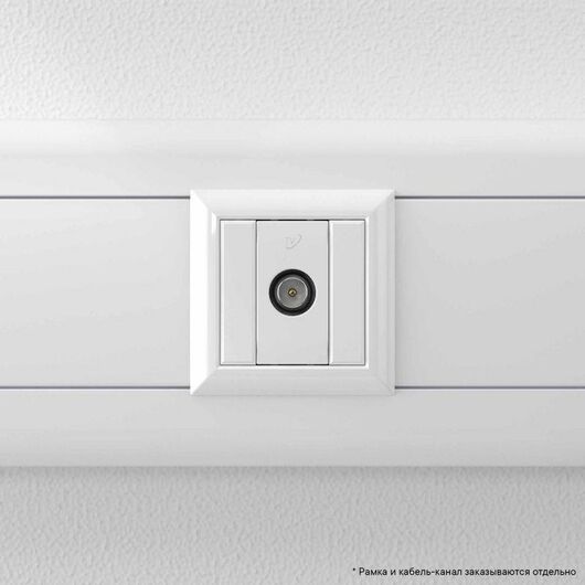 Розетка телевизионная проходная TV 1мод. Avanti "Белое облако" 16А DKC 4400511 • Купить по низкой цене в интернет-магазине СМЭК