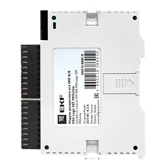 Модуль дискретного в/в EMF 8/8 PRO-Logic PROxima EKF EMF-D-8X8Y-R, изображение 7 • Купить по низкой цене в интернет-магазине СМЭК