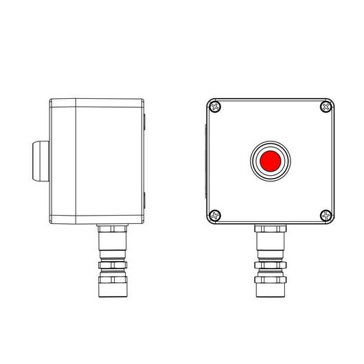 Пост управления взрывозащищенный из полиэстера CPE-P-03-(1xP1R(11))-1xKA2MHK(C)1Ex d e IIC Т5 Gb / Ex tb IIIC T95град.C Db IP66/КЗ DKC 2231.031.22.11I • Купить по низкой цене в интернет-магазине СМЭК