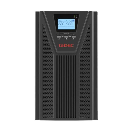 Источник беспер. питания ИБП онлайн серии Small Tower 3000ВА/2700Вт клеммы EPO;USB;RS-232;RJ45 8х7Ач DKC SMALLT3A10H, изображение 2 • Купить по низкой цене в интернет-магазине СМЭК
