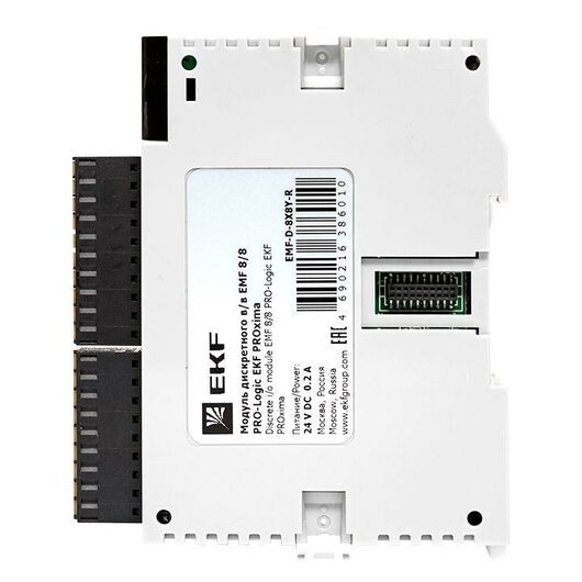 Модуль дискретного в/в EMF 8/8 PRO-Logic PROxima EKF EMF-D-8X8Y-R, изображение 6 • Купить по низкой цене в интернет-магазине СМЭК