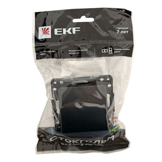 Механизм кабельного вывода Стокгольм черн. PROxima EKF EZV-CE-10 • Купить по низкой цене в интернет-магазине СМЭК
