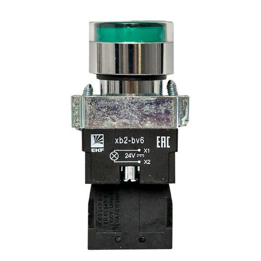 Кнопка BA31 с подстветкой 24В зел. NO PROxima EKF xb2-bw31-24, изображение 5 • Купить по низкой цене в интернет-магазине СМЭК