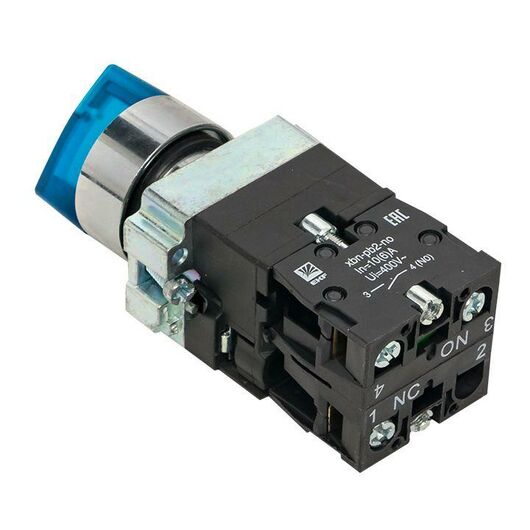 Переключатель BD33 3P с син. подстветкой 230В NO PROxima EKF xb2-bk33-b-230, изображение 4 • Купить по низкой цене в интернет-магазине СМЭК