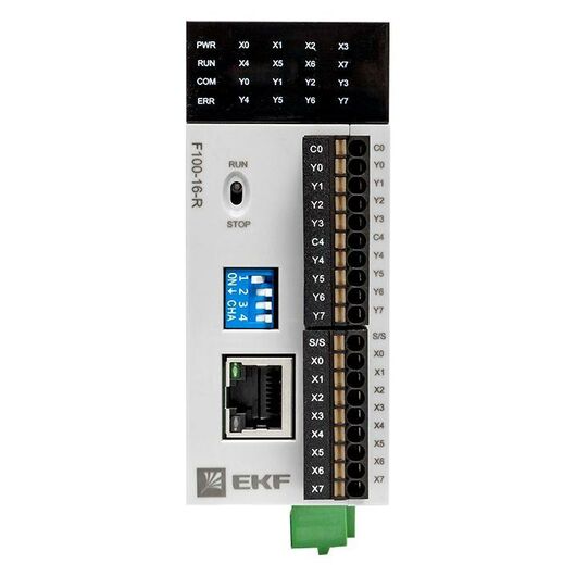 Контроллер программируемый F100 16 в/в PRO-Logic PROxima EKF F100-16-R, изображение 3 • Купить по низкой цене в интернет-магазине СМЭК