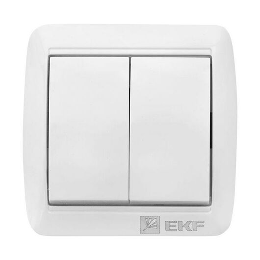 Выключатель 2-кл. ОП Владивосток 10А IP54 сер. PROxima EKF EQR16-023-30-54, изображение 6 • Купить по низкой цене в интернет-магазине СМЭК
