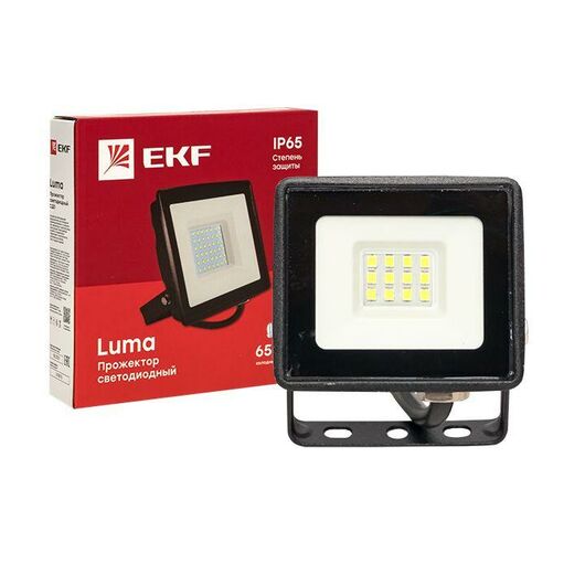 Прожектор светодиодный СДО-3001 10Вт 6500К IP65 Basic EKF FLL-3001-10-6500, изображение 4 • Купить по низкой цене в интернет-магазине СМЭК