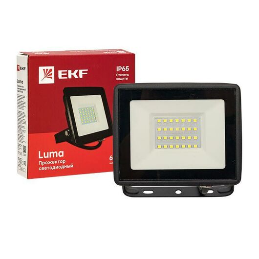 Прожектор светодиодный СДО-3003 30Вт 6500К IP65 Basic EKF FLL-3003-30-6500, изображение 5 • Купить по низкой цене в интернет-магазине СМЭК
