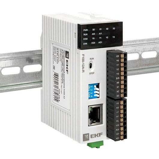 Контроллер программируемый F100 12 в/в PRO-Logic PROxima EKF F100-12A-R, изображение 4 • Купить по низкой цене в интернет-магазине СМЭК