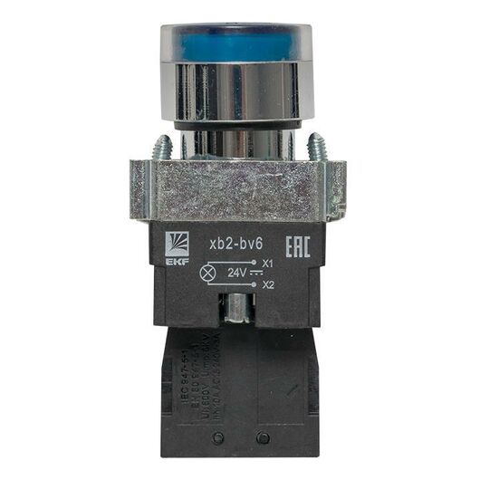 Кнопка BW61 с подстветкой 24В син. NO PROxima EKF xb2-bw61-24 • Купить по низкой цене в интернет-магазине СМЭК