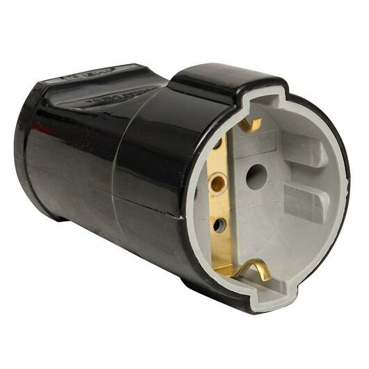 Гнездо штепсельное с заземл. черн. 16А 250В PROxima EKF EKF ASG16-30-r, изображение 2 • Купить по низкой цене в интернет-магазине СМЭК