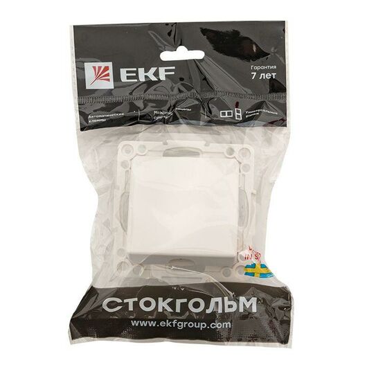 Механизм кабельного вывода Стокгольм бел. PROxima EKF EYV-CE-10, изображение 3 • Купить по низкой цене в интернет-магазине СМЭК