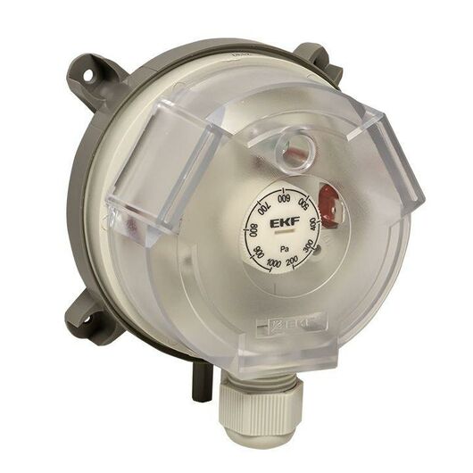 Реле перепада давления RVG-10-1000 (1000Па) EKF RVG-10-1000, изображение 2 • Купить по низкой цене в интернет-магазине СМЭК
