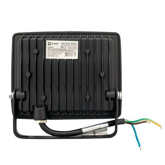 Прожектор светодиодный СДО-3003 30Вт 6500К IP65 Basic EKF FLL-3003-30-6500, изображение 6 • Купить по низкой цене в интернет-магазине СМЭК