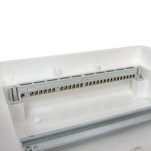 Основание комбинированного щита Nova 2 DIN-рейки + 2 монтаж. платы 4 габарит IP40 PROxima EKF nv-cbase-2+2, изображение 2 • Купить по низкой цене в интернет-магазине СМЭК