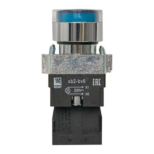 Кнопка BA61 с подстветкой 230В син. NO PROxima EKF xb2-bw61-230 • Купить по низкой цене в интернет-магазине СМЭК