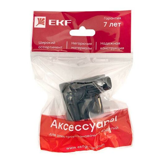 Вилка угловая 16А 250В усиленная с заземл. черн. PROxima EKF AVY16-30-r, изображение 4 • Купить по низкой цене в интернет-магазине СМЭК