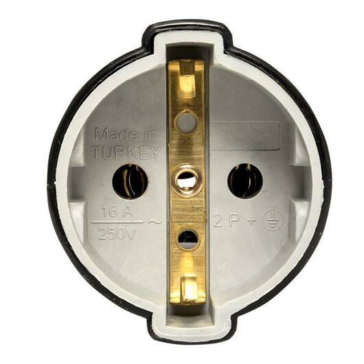 Гнездо штепсельное с заземл. черн. 16А 250В PROxima EKF EKF ASG16-30-r, изображение 5 • Купить по низкой цене в интернет-магазине СМЭК