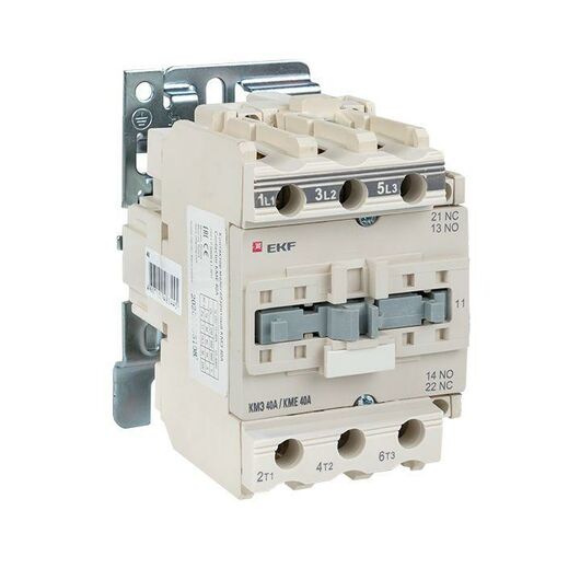 Контактор КМЭ малогабаритный 40А 110В 1NO 1NC PROxima EKF ctr-s-40-110, изображение 2 • Купить по низкой цене в интернет-магазине СМЭК