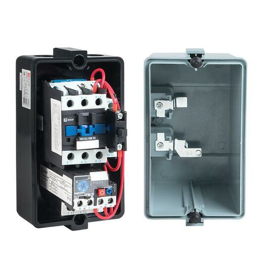 Пускатель магнитный КМЭ-32А 220В с РТЭ в корп. IP65 EKF ctrp-r-32-220v • Купить по низкой цене в интернет-магазине СМЭК