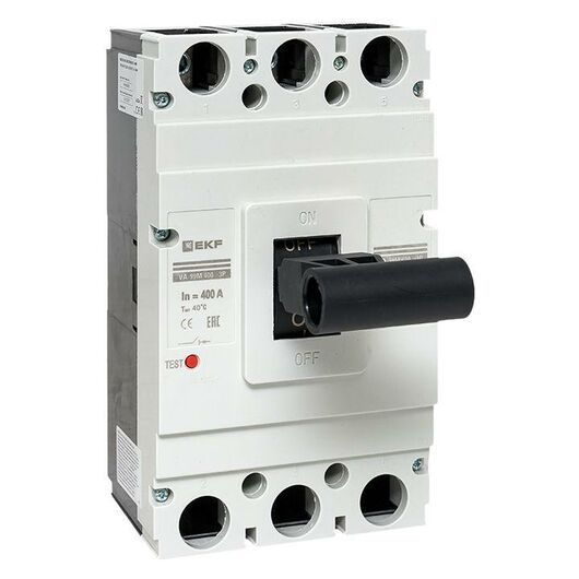 Выключатель автоматический 3п 400/400А 42кА ВА-99М PROxima EKF mccb99-400-400m, изображение 2 • Купить по низкой цене в интернет-магазине СМЭК