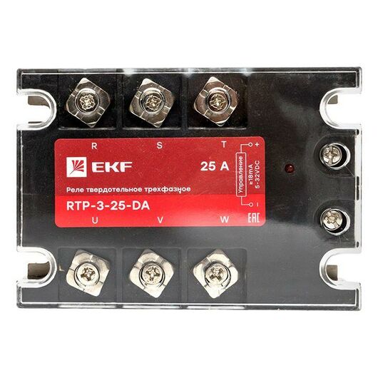 Реле твердотельное трехфазное RTP-25-DA PROxima EKF rtp-3-25-da, изображение 7 • Купить по низкой цене в интернет-магазине СМЭК