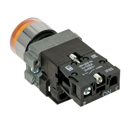 Кнопка BA51 с подстветкой 230В желт. NO IP65 PROxima EKF xb2-bw51-230-65, изображение 6 • Купить по низкой цене в интернет-магазине СМЭК