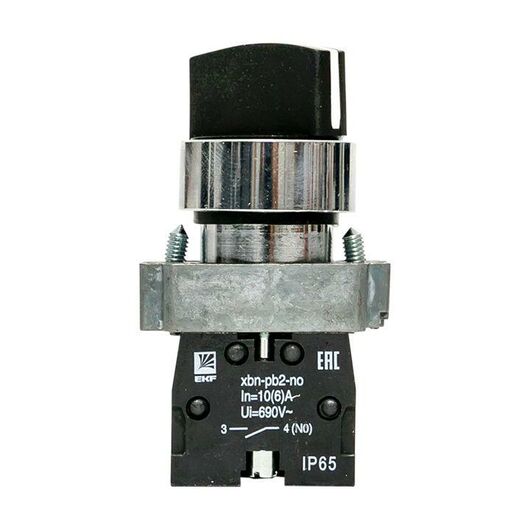 Переключатель BD33 3P короткая ручка 2NO IP65 PROxima EKF xb2-bd33-65, изображение 5 • Купить по низкой цене в интернет-магазине СМЭК