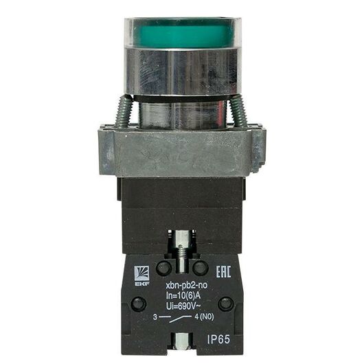 Кнопка BA31 с подстветкой 230В зел. NO IP65 PROxima EKF xb2-bw31-230-65 • Купить по низкой цене в интернет-магазине СМЭК