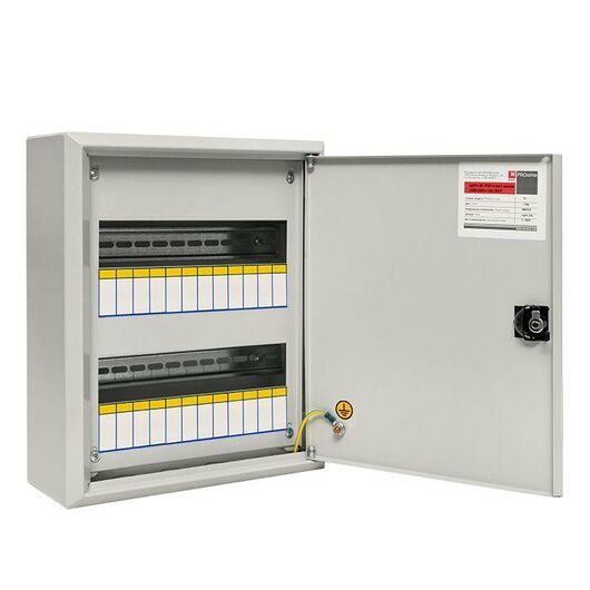 Щит ЩРН-24 (з) пласт. замок EKF mb21-24n, изображение 8 • Купить по низкой цене в интернет-магазине СМЭК