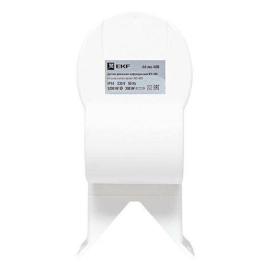Датчик движения (ИК) MS-48B (ДД) угловой 1200Вт 270град. до 12м IP44 EKF dd-ms-48B, изображение 2 • Купить по низкой цене в интернет-магазине СМЭК